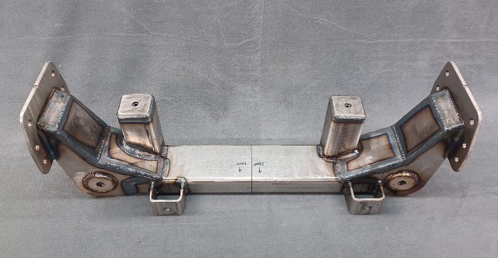 1961-1964 F-100 NARROW CROSSMEMBER KIT - #604-00