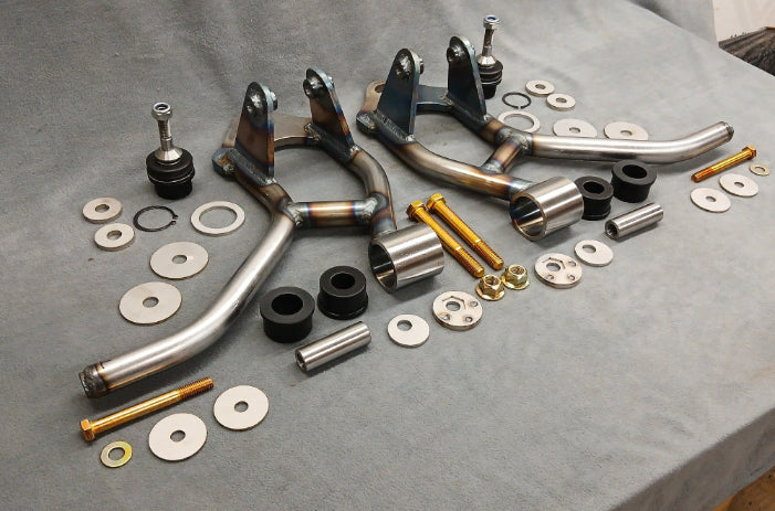 03-11 CROWN VIC - LOWER CONTROL ARM SET - WIDE SUPER DROP - COILOVER- 1" SHORTER