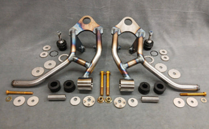 03-11 CROWN VIC - LOWER CONTROL ARM SET - WIDE SUPER DROP - COILOVER- 1" SHORTER