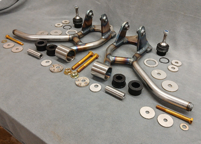 03-11 CROWN VIC - LOWER CONTROL ARM SET - WIDE SUPER DROP - COILOVER- 1" SHORTER
