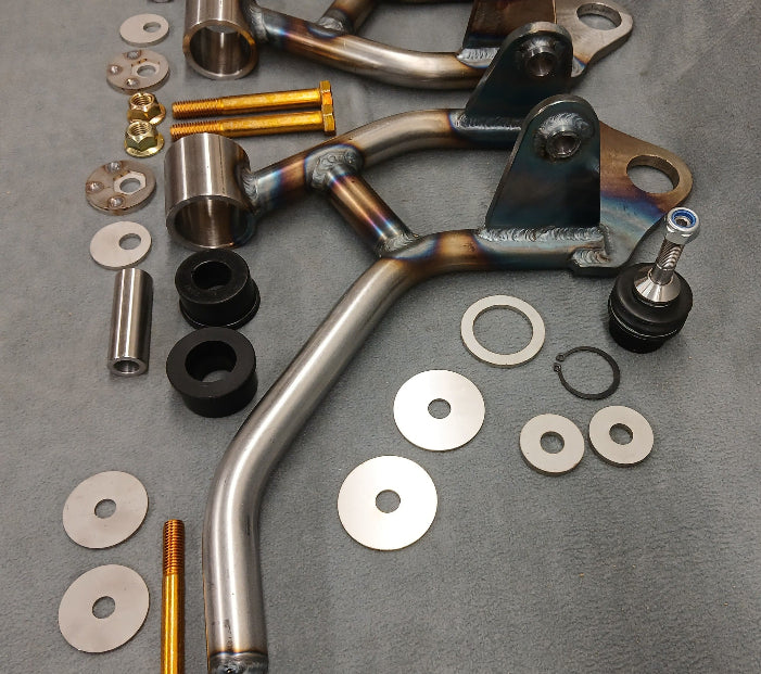 03-11 CROWN VIC - LOWER CONTROL ARM SET - WIDE SUPER DROP - COILOVER- 1" SHORTER