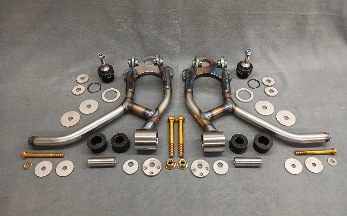 03-11 CROWN VIC - LOWER CONTROL ARM SET - WIDE SUPER DROP - COILOVER- 1" SHORTER